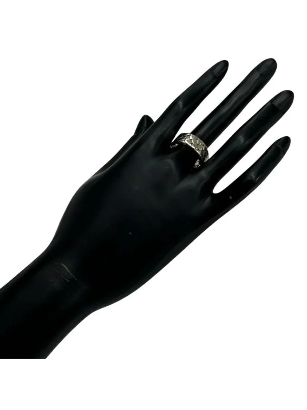 Bottega Veneta Box Intrecciato 925 Sterling Silver Ring No 9 Accessory